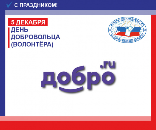 С Днем добровольца (волонтёра)!