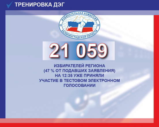 Жители региона активно участвуют в тренировке ДЭГ! 