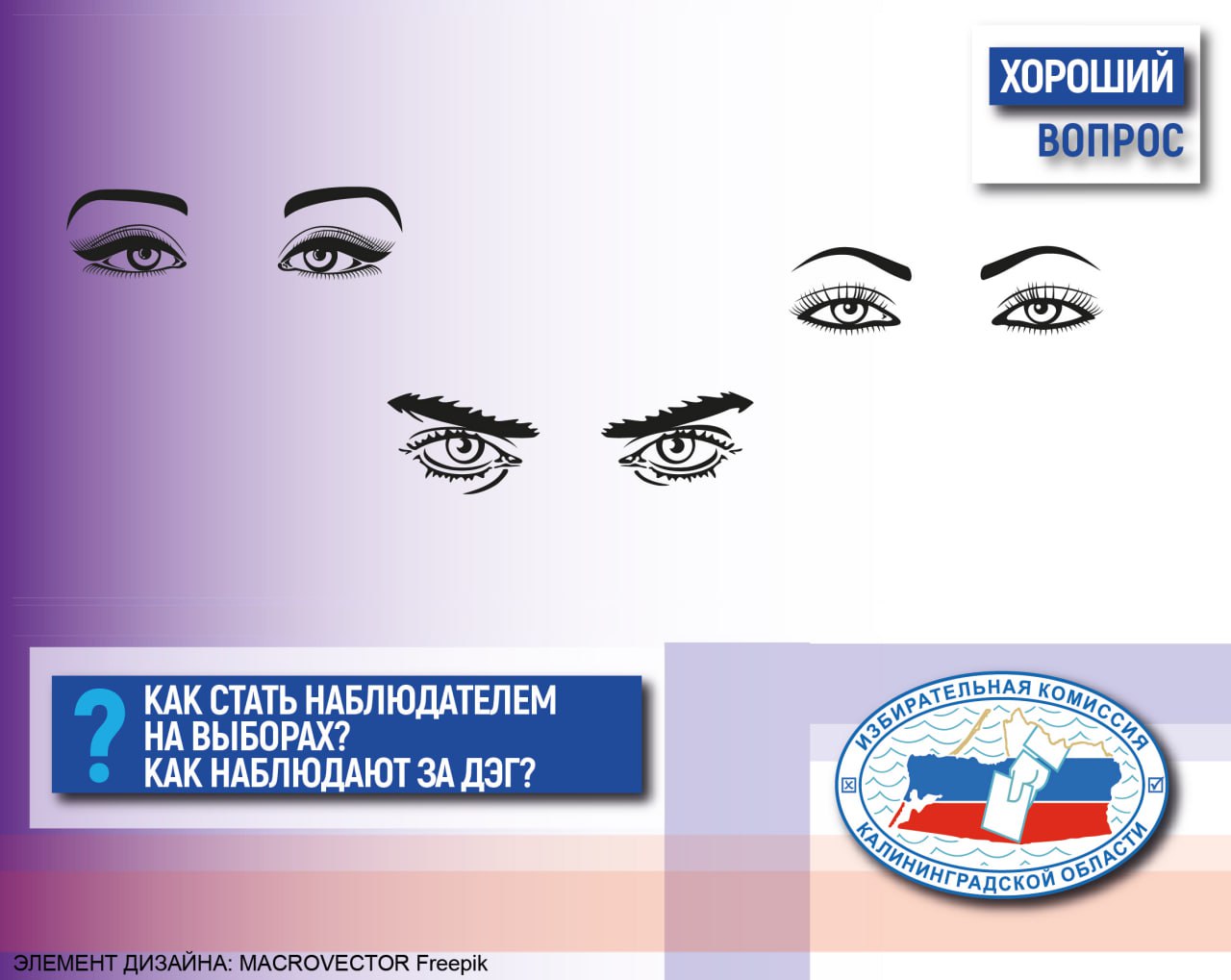Хороший вопрос. Как стать наблюдателем на выборах?
