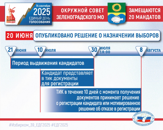 Зеленоградск! Избирателям, партиям, будущим кандидатам!